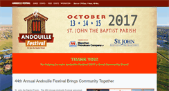 Desktop Screenshot of andouillefestival.com