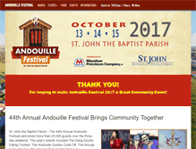 Tablet Screenshot of andouillefestival.com